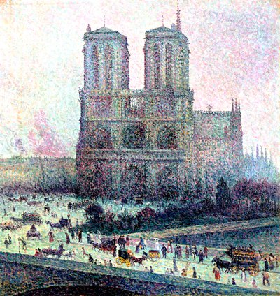 Notre-Dame, Paris, 1900-01 von Maximilien Luce